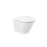 ROCA A3460NB000 THE GAP ROUND Rimless Wall Hung Compact Toilet Hidden Fixings White