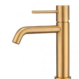 IMEX BDM039-1OC MONZA Grifo Monomando Lavabo Oro Cepillado