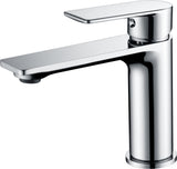 IMEX BDO020-1 SAONA Grifo Monomando Lavabo Apertura en Frío Cromo