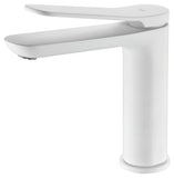 IMEX BDR031-1BL DINAMARCA Grifo de Lavabo Blanco Mate