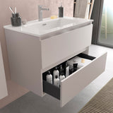 SALGAR BEQUIA Mueble de Baño con Lavabo Color Blanco Mate
