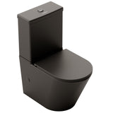 FOSSIL NATURA 01210 VENECIA Rimless Compact Complete Toilet Matte Black