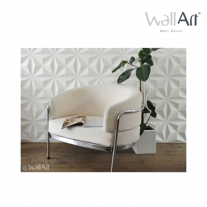 VXL WallArt Paneles de pared 3D Cullinans 12 piezas GA-WA17