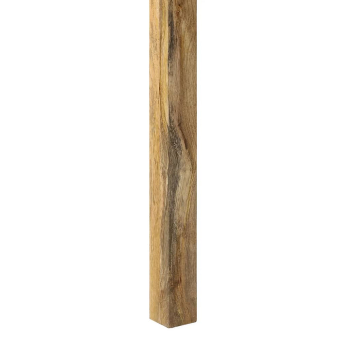 VXL Mesa de comedor de madera maciza de mango 82x80x76 cm