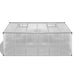 VXL Invernadero De Aluminio Reforzado Con Marco Base 9,025 M² 5 a 7 Días VXL 
