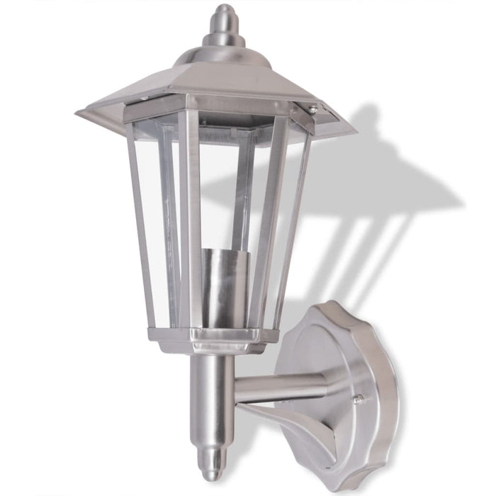 VXL Lámpara De Pared Vertical Para Exterior De Acero Inoxidable