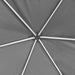 VXL Carpa Hexagonal Desplegable Con 6 Paredes Laterales Gris 3,6X3,1 M 5 a 7 Días VXL 