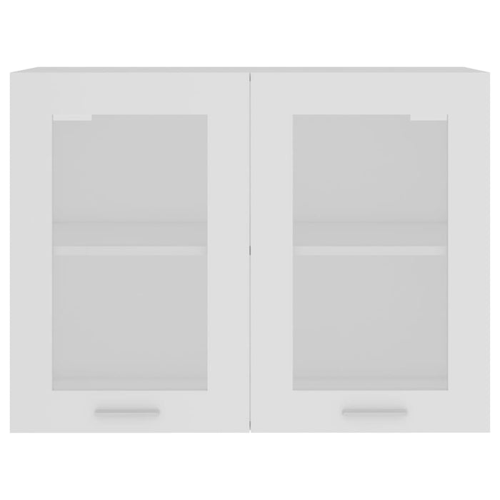 VXL Armario colgante cocina contrachapada blanco 80x31x60 cm
