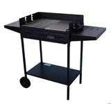 IMOR 080085 FORMENTERA Barbacoa Bandejas Laterales Metálicas