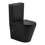 AQUORE TURÍN Rimless Toilet Complete Matte Black