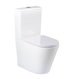BATHME B009382 ELEGANCE Rimless Toilet Complete White