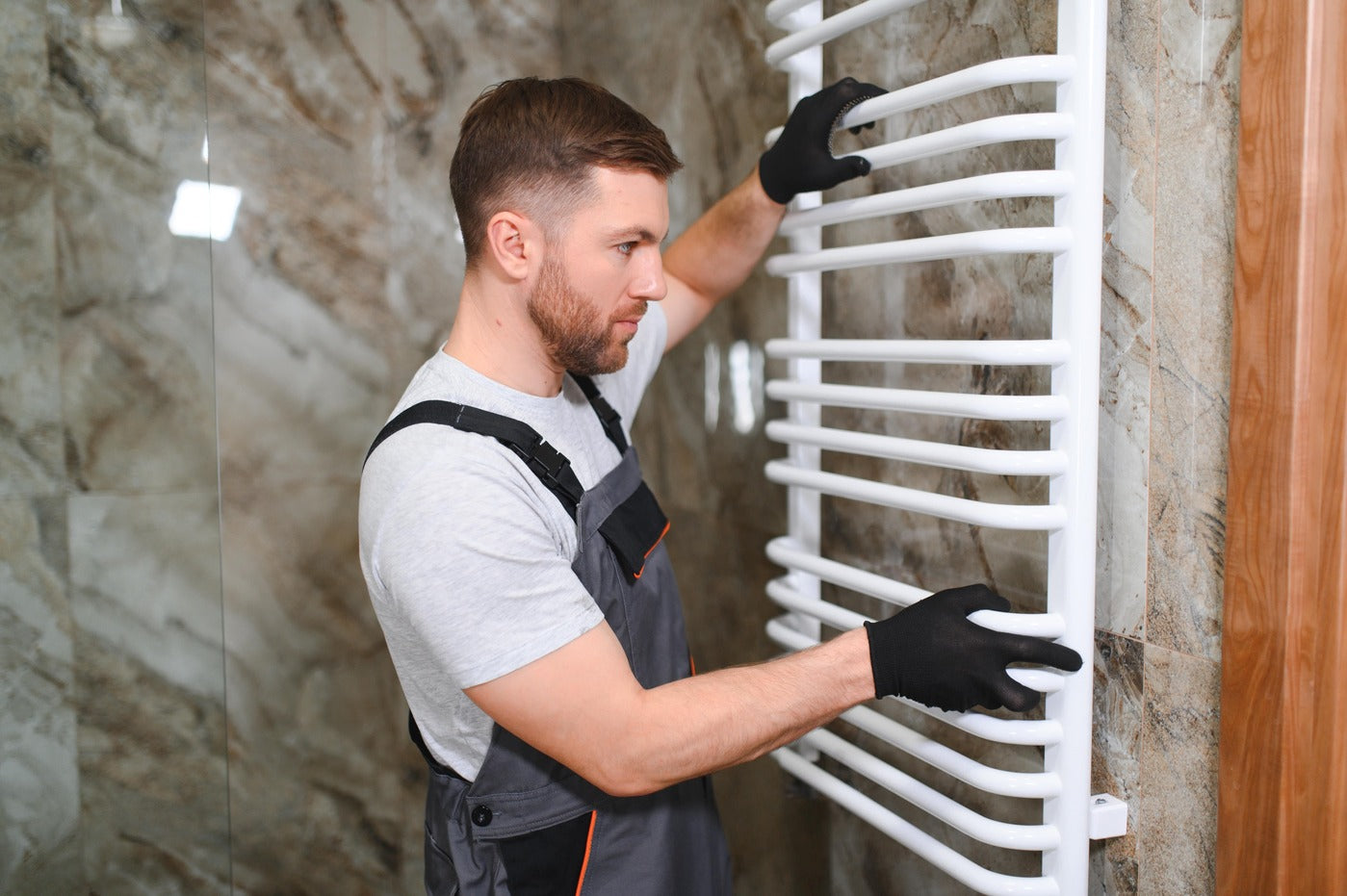 Altura de un radiador toallero