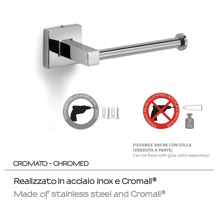 GEDY OI241300000 OLIMPO Portarrollo Cromo