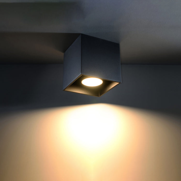 SOLLUX SL.0022 Lámpara de Techo QUAD 1 Negro