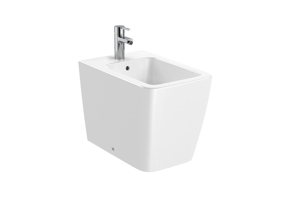 ROCA A357537000 INSPIRA SQUARE Floor Bidet without Cover White