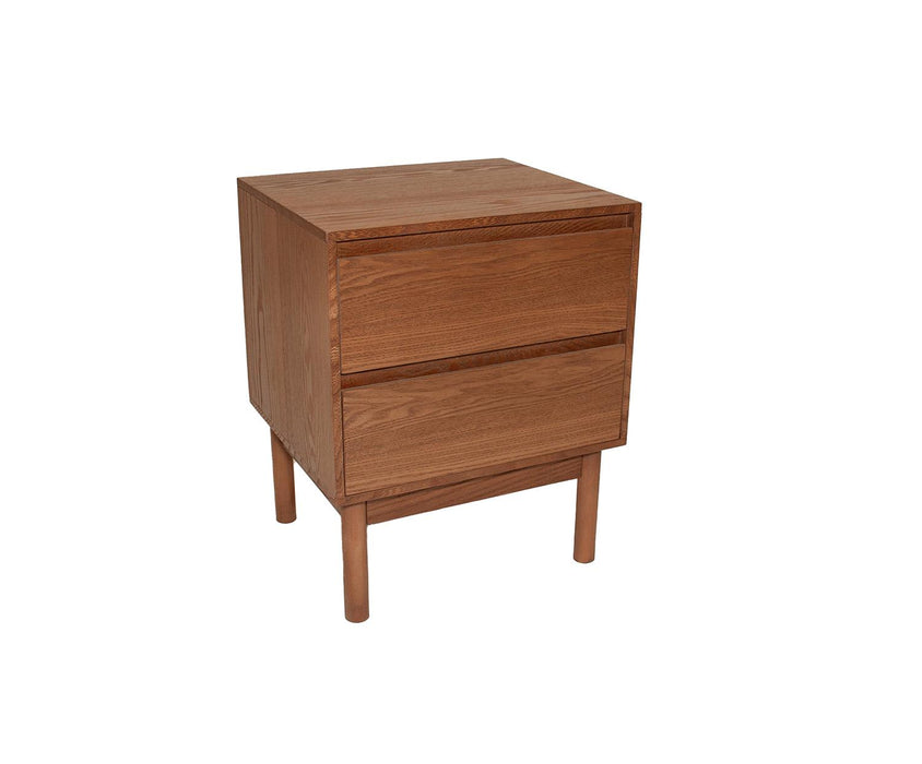 ANDREA HOUSE MU26008 Mesita Noche 2 Fresno Osc.45X40X56