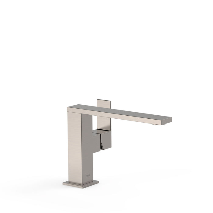 TRES 00620501AC FRAME Single-lever Faucet with Side Handle for Sink Steel Color