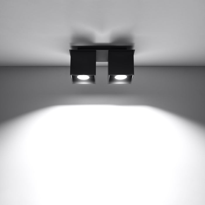 SOLLUX SL.0063 QUAD 2 ceiling lamp Black