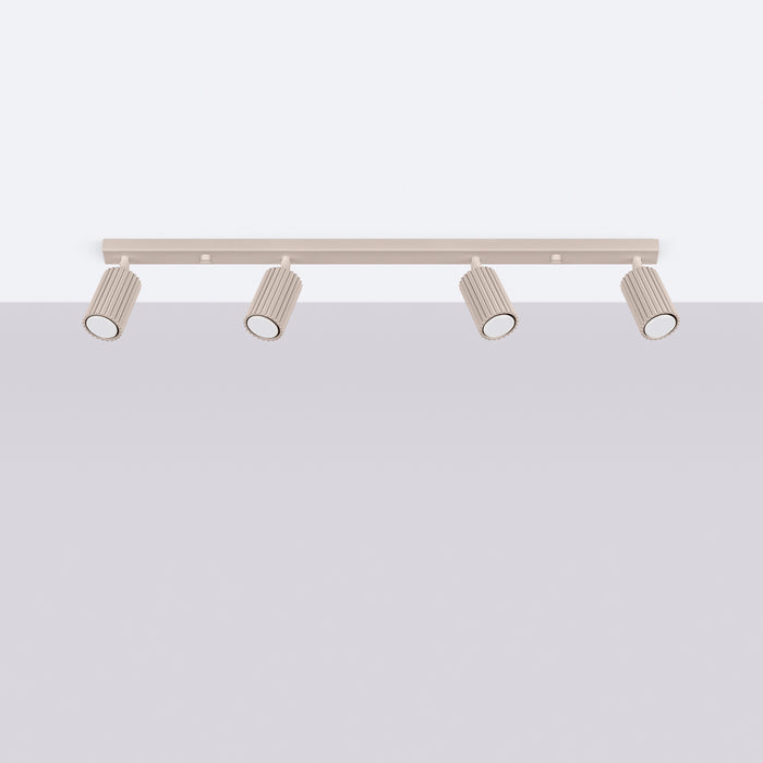 SOLLUX SL.1765 KARBON Lámpara De Techo 3p Taupe