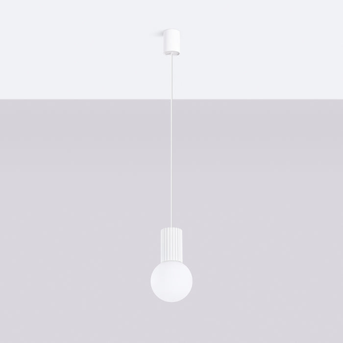 SOLLUX SL.1709 HALO Lámpara Colgante 1 Blanca