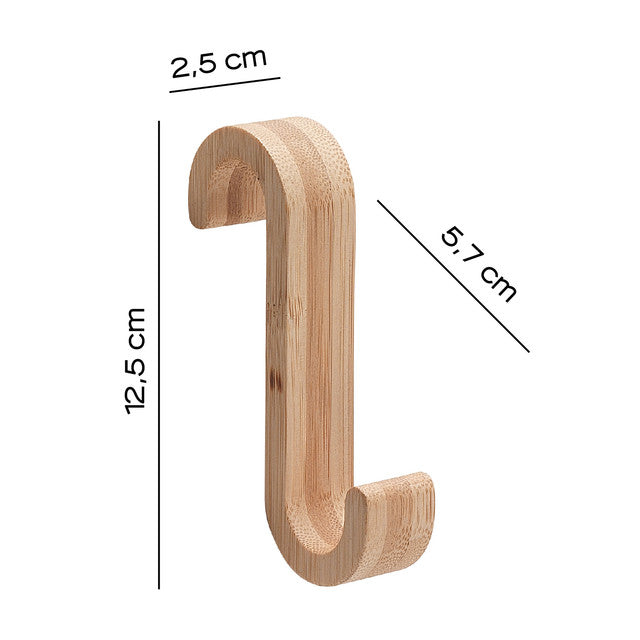 GEDY 20263500900 MERLINO Natural Hanger