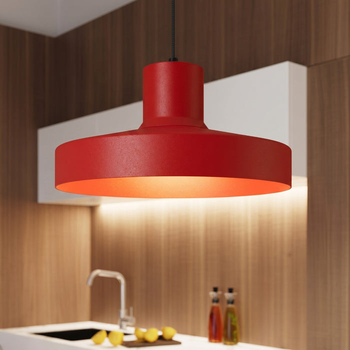 SOLLUX SL.2057 Lámpara colgante BILO rojo