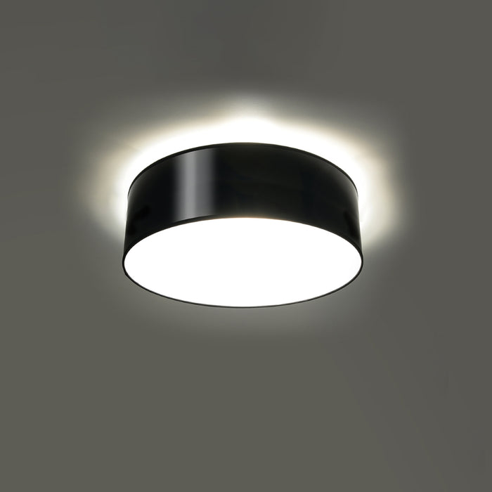 SOLLUX SL.0127 ARENA Black Ceiling Lamp