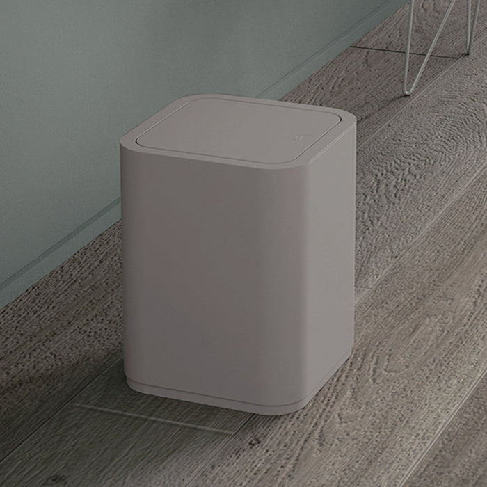 GEDY 63096600900 SEVENTY Papelera Con Tapa 8 Litros Beige