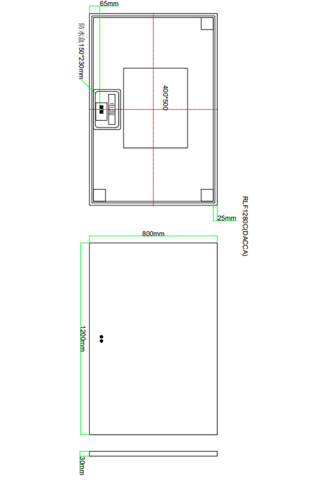 AQUORE DACCA Espejo Led