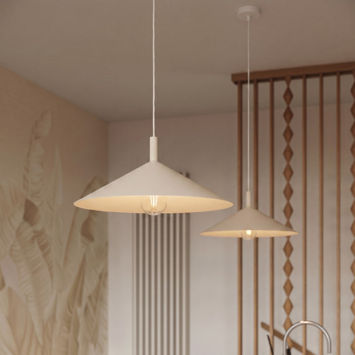 SOLLUX SL.2539 Lámpara colgante NOX 40 beige