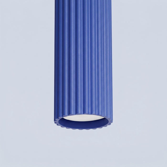 SOLLUX SL.2311 Lámpara colgante KARBON 1 ultramarino