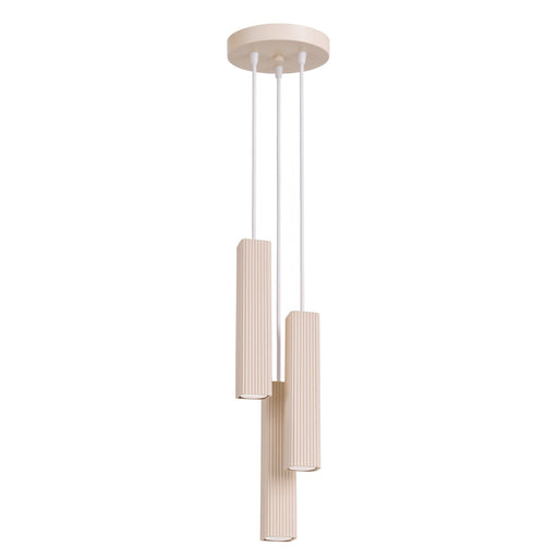 SOLLUX SL.3129 Lámpara Colgante Rayo 3P Beige
