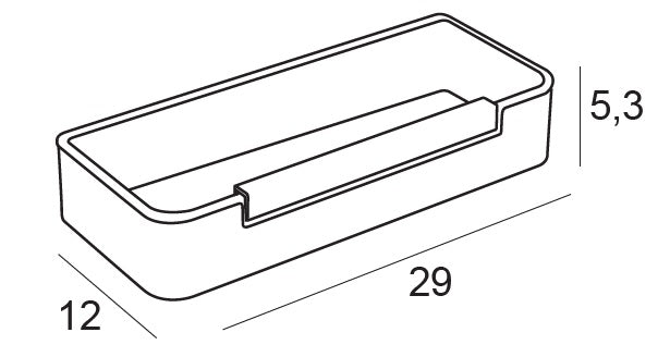 MANILLONS TORRENT 02826002 MARINA Repisa Rectangular Con Limpiamamparas Cromo
