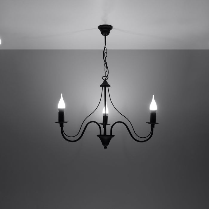 SOLLUX SL.0217 MINERWA 3 Lamp Black