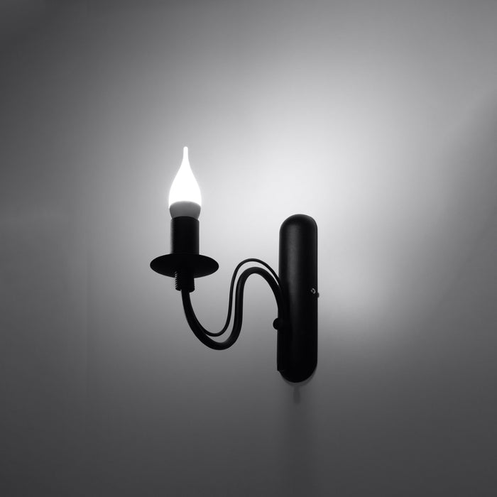 SOLLUX SL.0220 Wall Lamp MINERWA Black