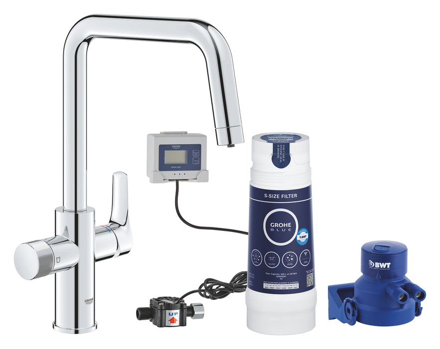 GROHE 30 584 000 Blue Pure EUROSMART Starter Kit Filtro S cromo