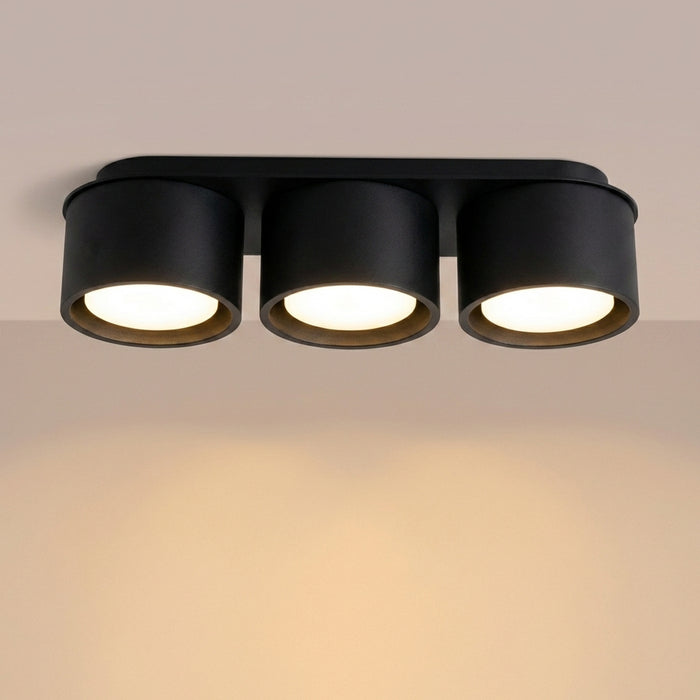 SOLLUX SL.2440 Plafón MODO 3 negro Gx53