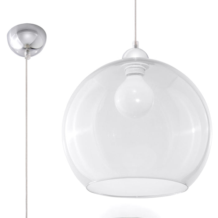 SOLLUX SL.0248 Transparent BALL Pendant Lamp