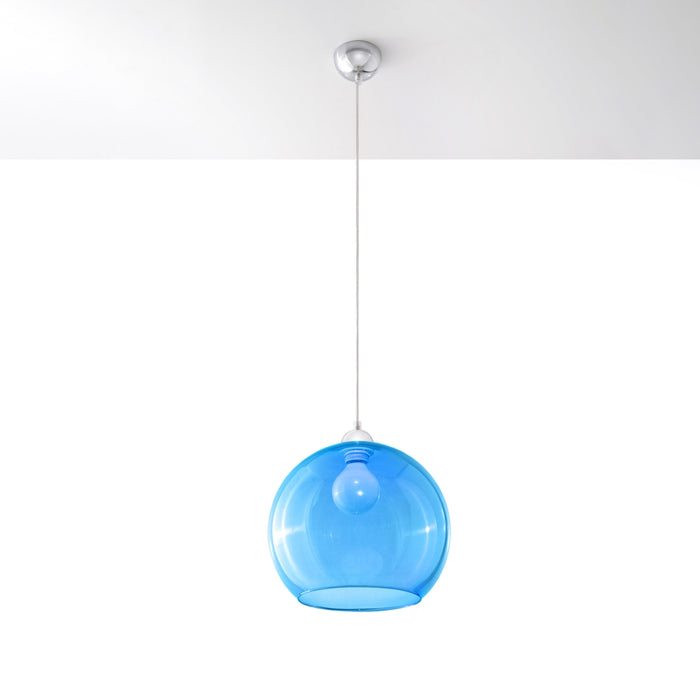 SOLLUX SL.0251 Lámpara Colgante BALL Azul