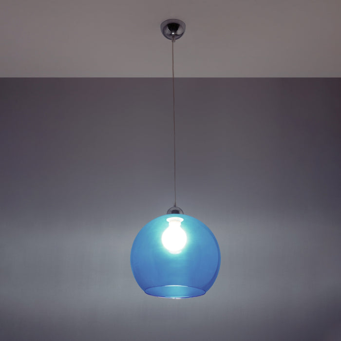 SOLLUX SL.0251 Lámpara Colgante BALL Azul