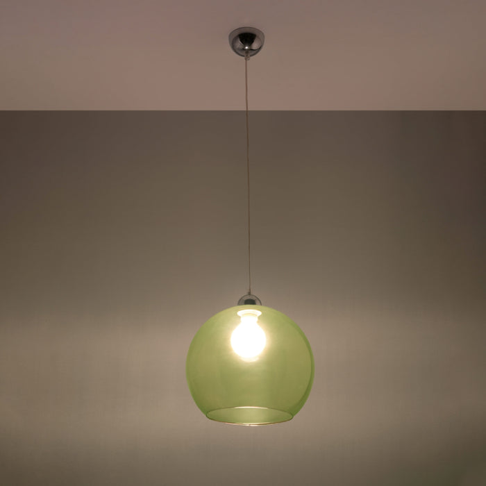 SOLLUX SL.0254 BALL Green Pendant Lamp