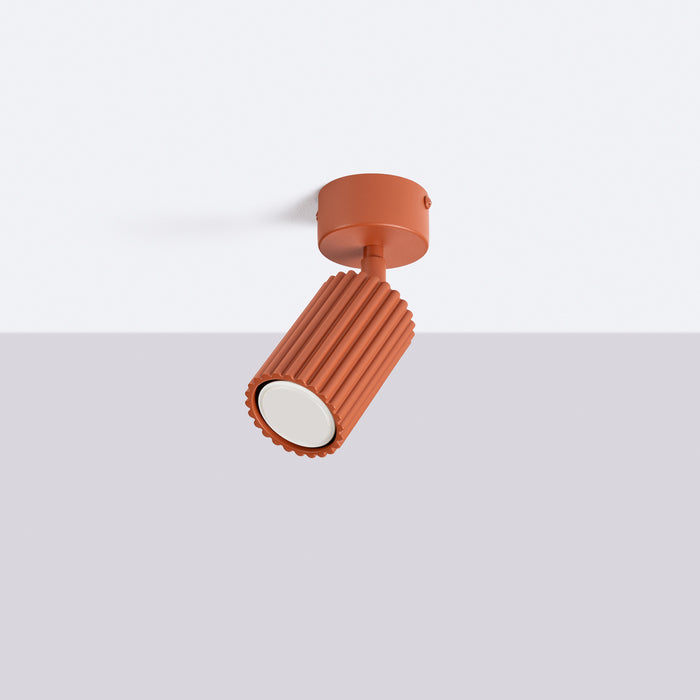 SOLLUX SL.1916 Plafón KARBON 1 ocre rojo