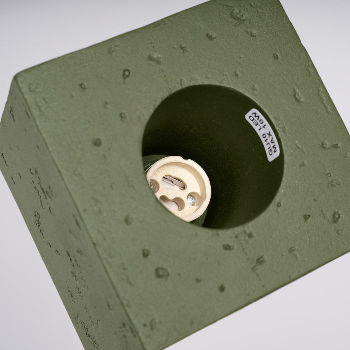 SOLLUX SL.1845 Lámpara de techo QUAD hormigón verde oliva verde oliva