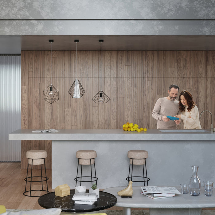 SOLLUX SL.0298 Lámpara Colgante DEMI Negro