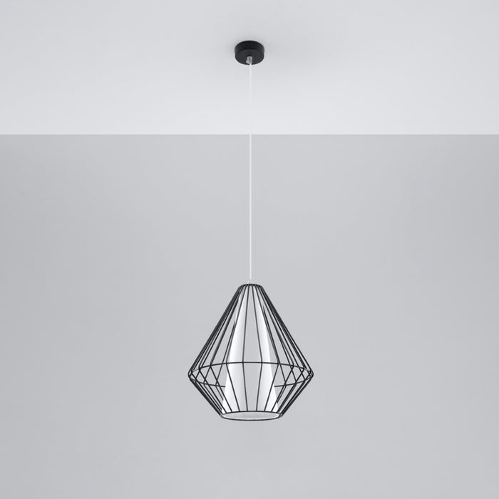 SOLLUX SL.0298 Lámpara Colgante DEMI Negro