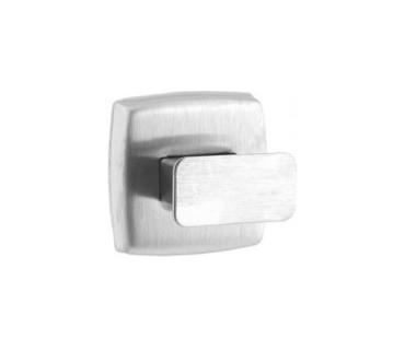 MEDICLINICS AI0033CS Percha simple pared Acero Mate