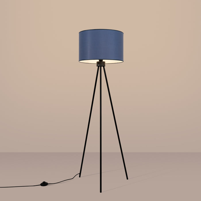 SOLLUX SL.1855 Lámpara de pie NEVIA azul marino azul marino/negro