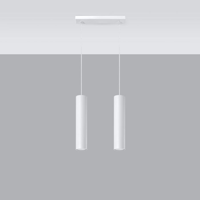 SOLLUX SL.0324 Lámpara Colgante LAGOS 2 Blanco