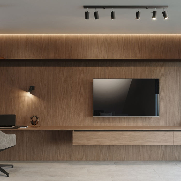 SOLLUX SL.0332 Ceiling Light RING 4L Black