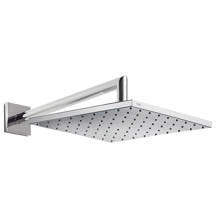 TRES 03423101 COMPLEMENTOS DE DUCHA Brazo A Pared con Rociador De Ducha Orientable Color Cromo